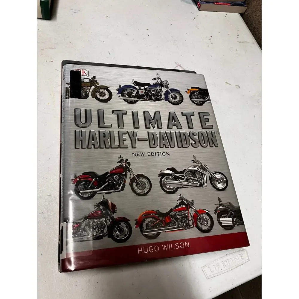 Harley Davidson Motorcycle Books Lot Ultimate Edition Hugo‎ Wilson Making